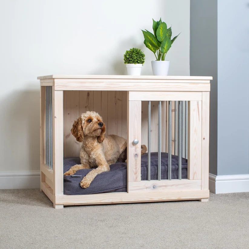 Lords and Labradors S Wooden Sliding Door Salcombe Dog Crate