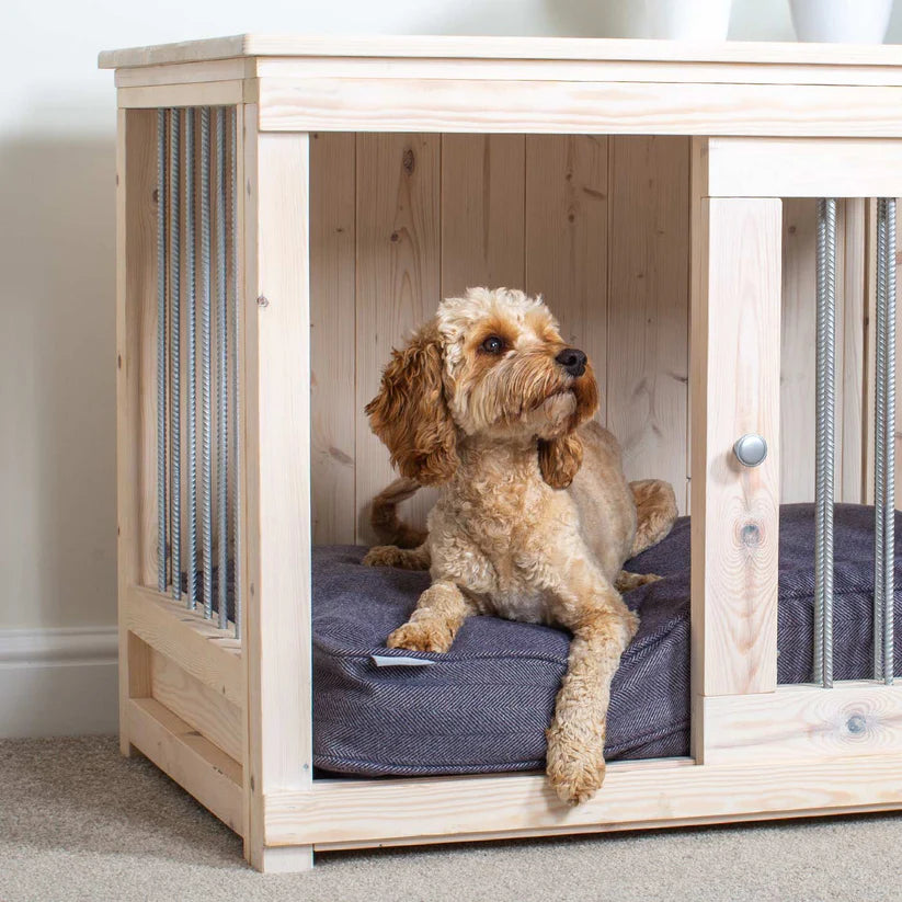 Lords and Labradors Wooden Sliding Door Salcombe Dog Crate