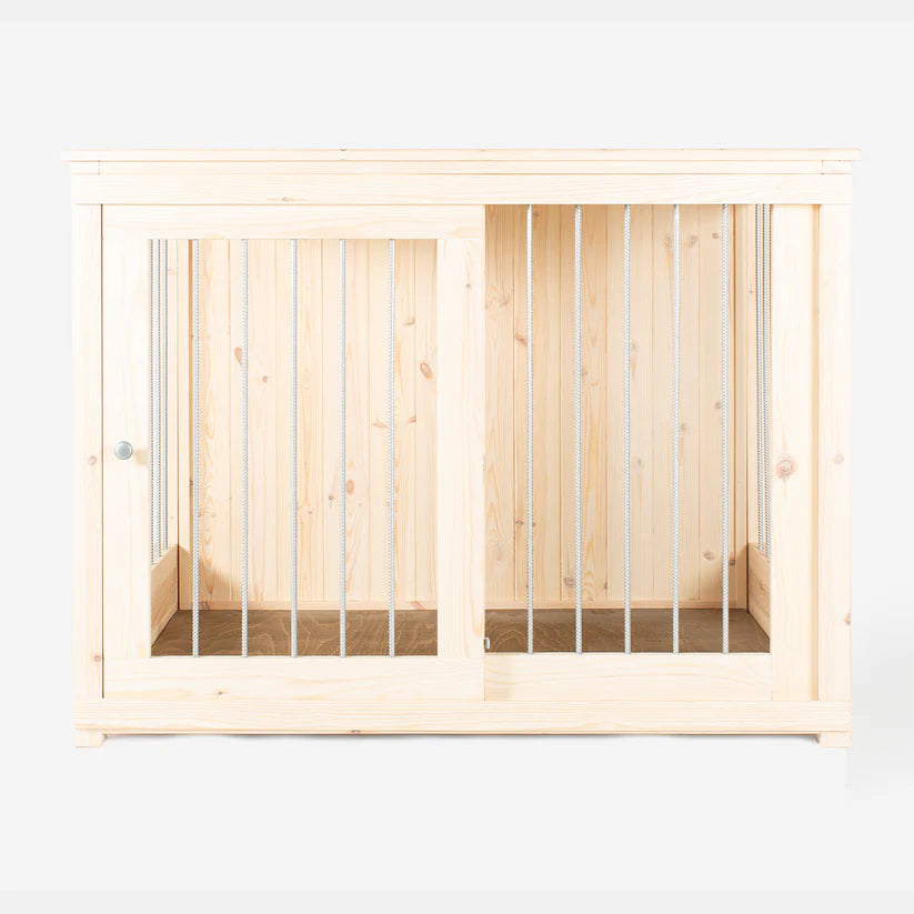 Lords and Labradors Wooden Sliding Door Salcombe Dog Crate