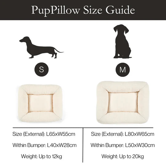 Pup & Kit Bedding PupPillow Fleece Dog Bed