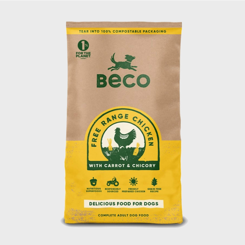 Beco Dry Food 2 kg Eco Conscious Food for Dogs - Free Range Chicken