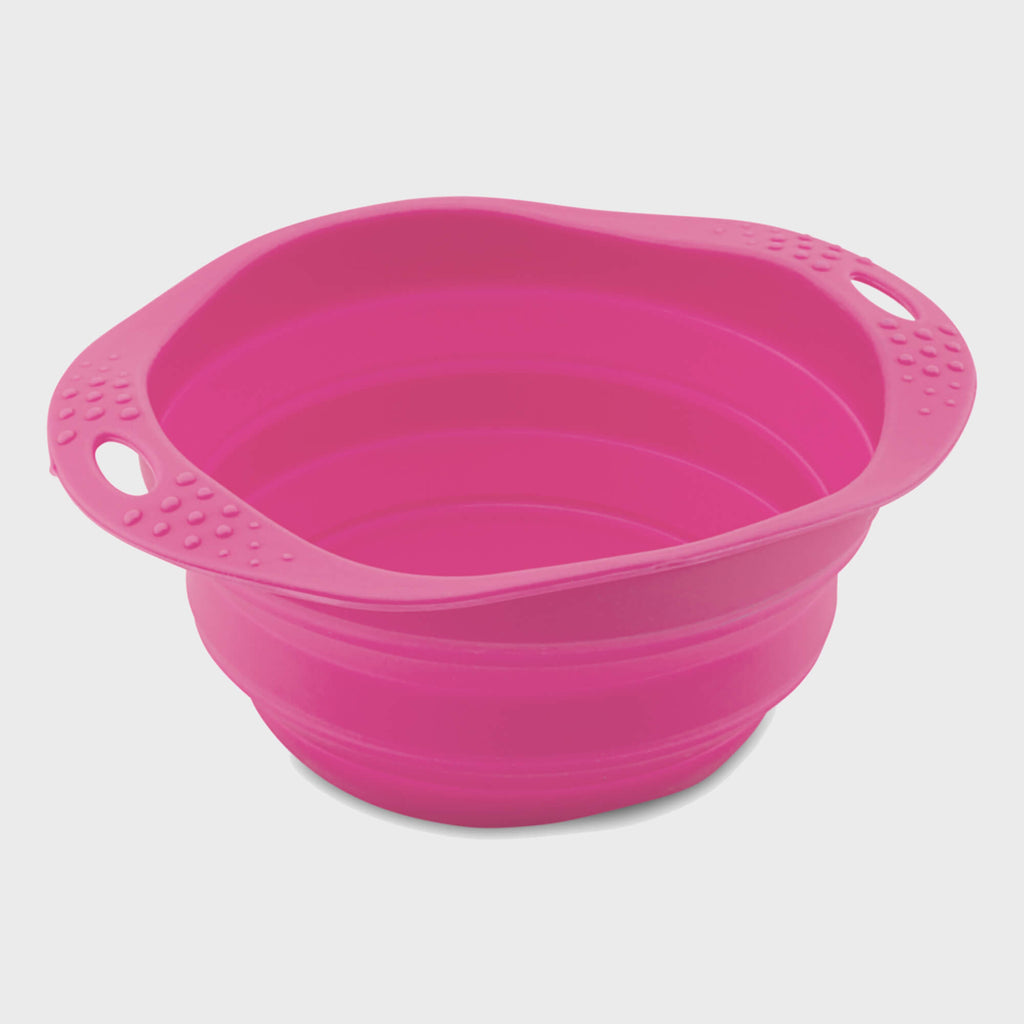 Beco Travel Bowl Small / Pink Beco Collapsible Travel Bowl