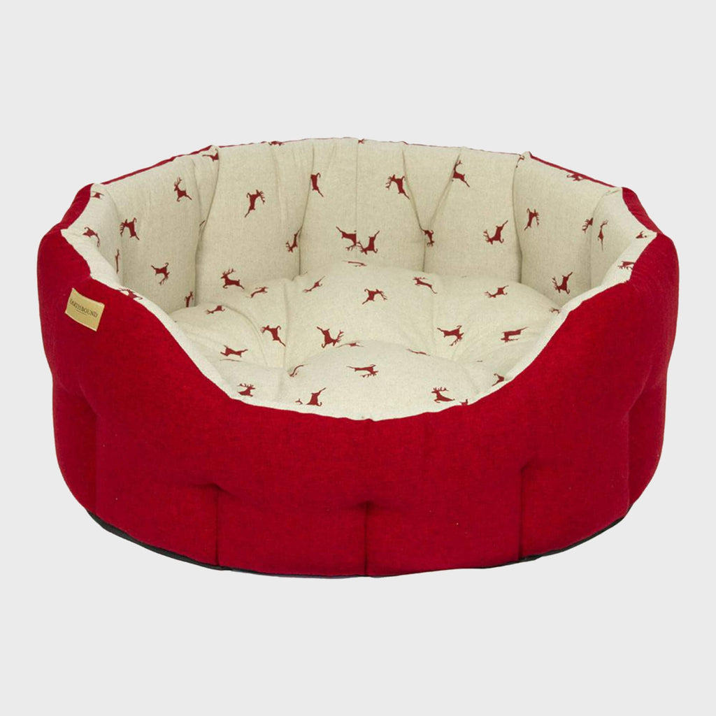 Earthbound Bedding SMALL / RED Brushed Stag Bed