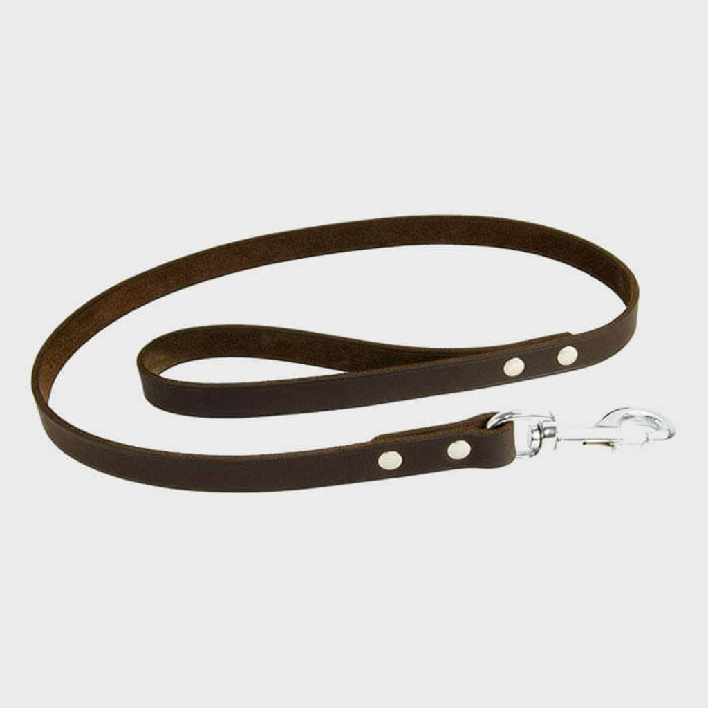 Earthbound Lead Medium / Brown Soft Country Leather Lead