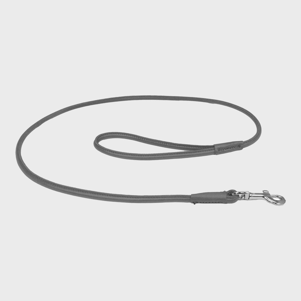 Earthbound Leather Lead Grey Rolled Leather Lead