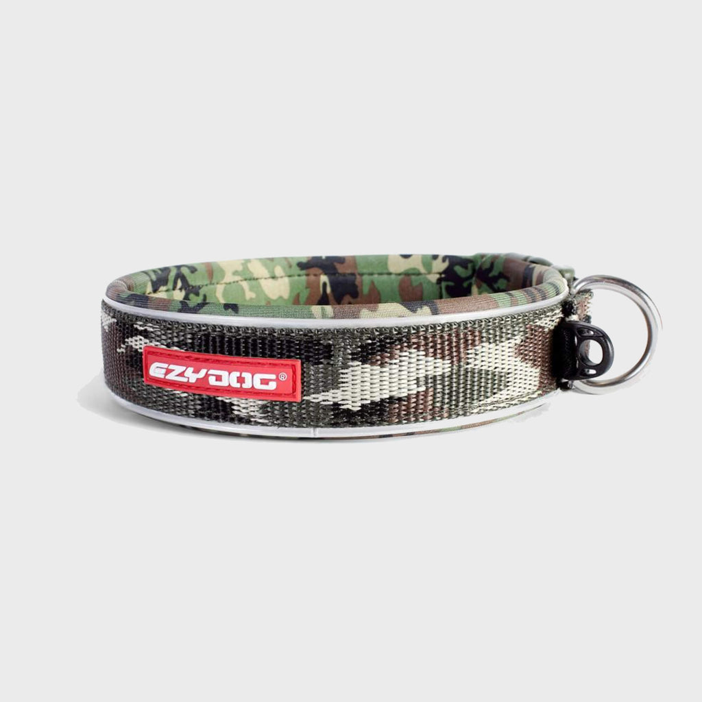 EzyDog Collar Small / Green Camo Neo Classic Dog Collar