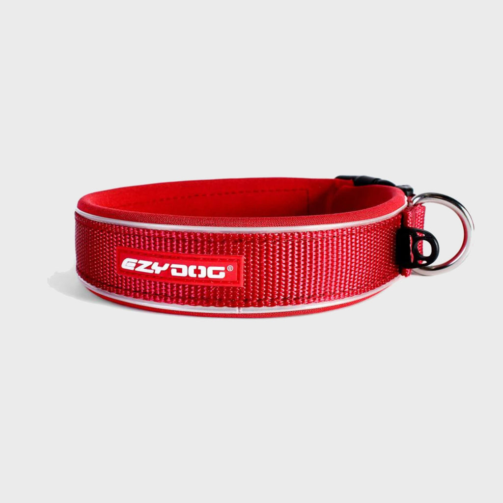 EzyDog Collar Small / Red Neo Classic Dog Collar