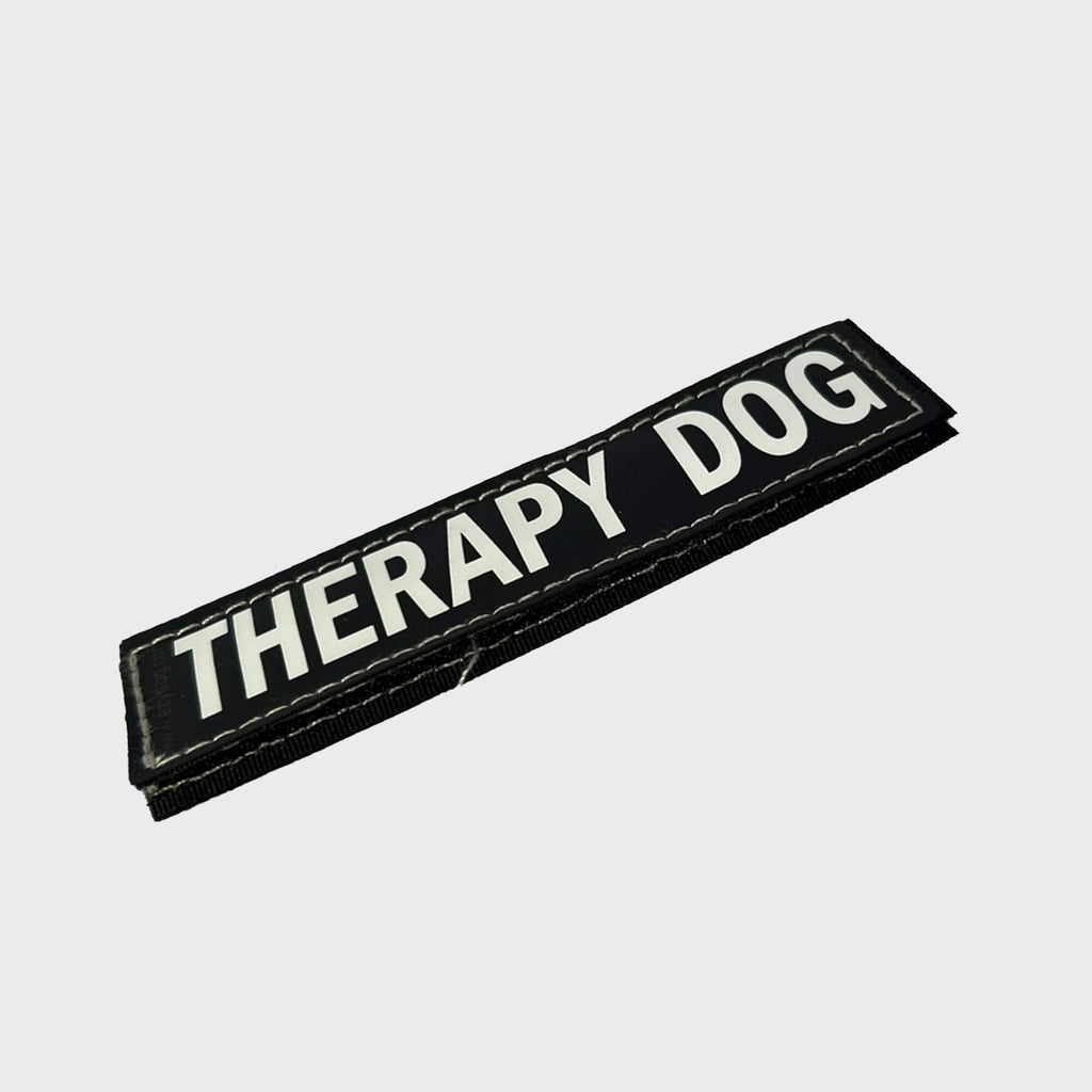 EzyDog Harness Accessories THERAPY DOG / SMALL/MEDIUM Harness Side Badges