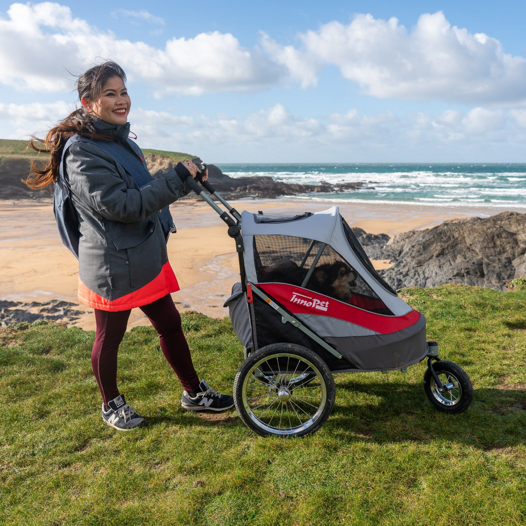 Strollers can truly transform fur babies lives!