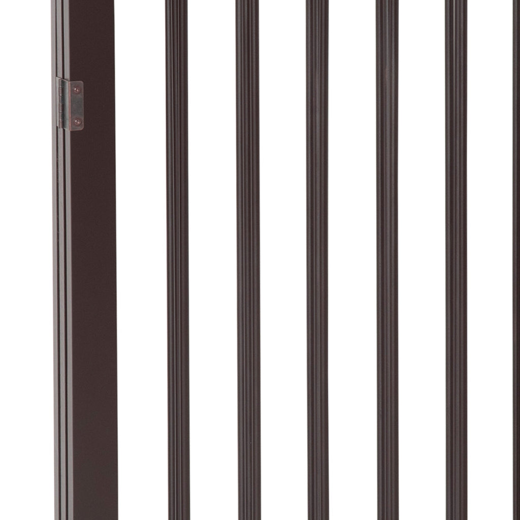 3 Panel Foldable Dog Door Gate Indoor Free Standing, 76cm Height - Slickers ◊ Doghouse
