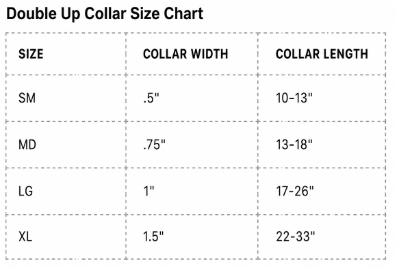 Double Up Collar measuring guide