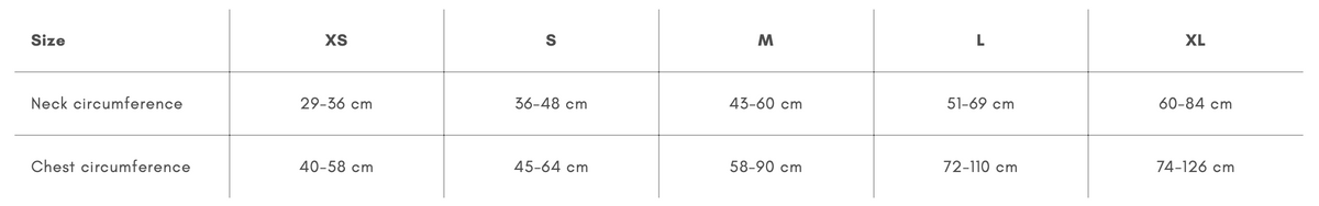Ramble Harness Long measuring guide