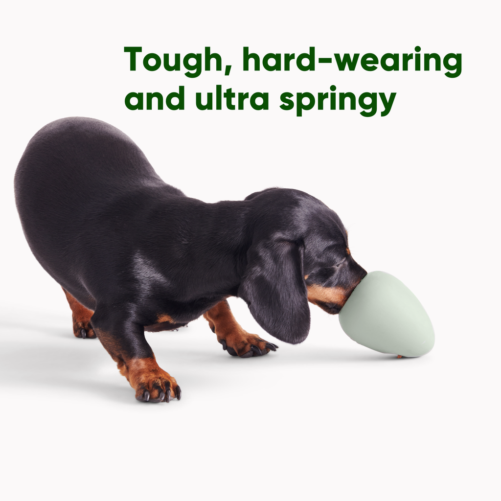 Natural Rubber Boredom Buster - Slickers ‚óä Doghouse