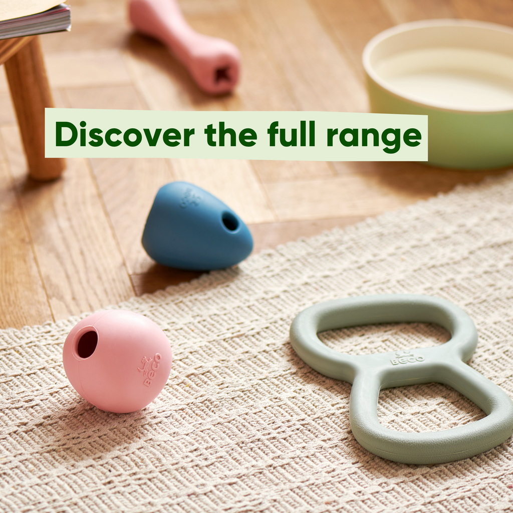 Natural Rubber Boredom Buster - Slickers ‚óä Doghouse