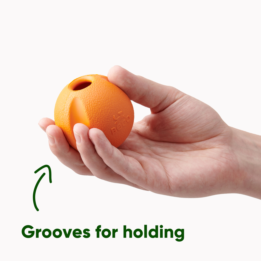 Natural Rubber Fetch Ball - Slickers ‚óä Doghouse