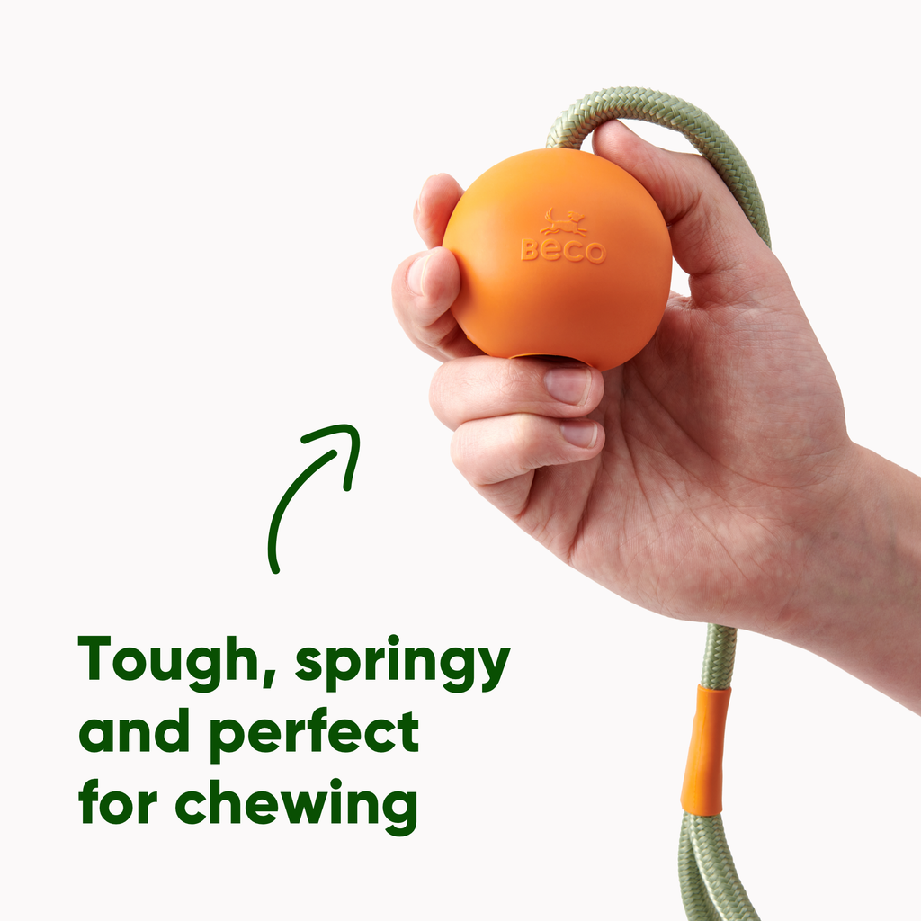 Natural Rubber Slinger Ball - Slickers ‚óä Doghouse