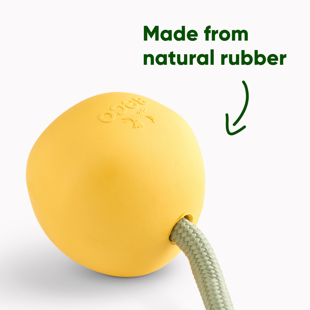Natural Rubber Slinger Ball - Slickers ‚óä Doghouse