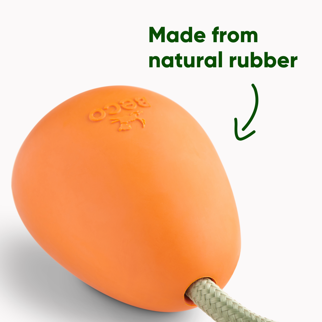 Natural Rubber Slinger Pebble - Slickers ‚óä Doghouse