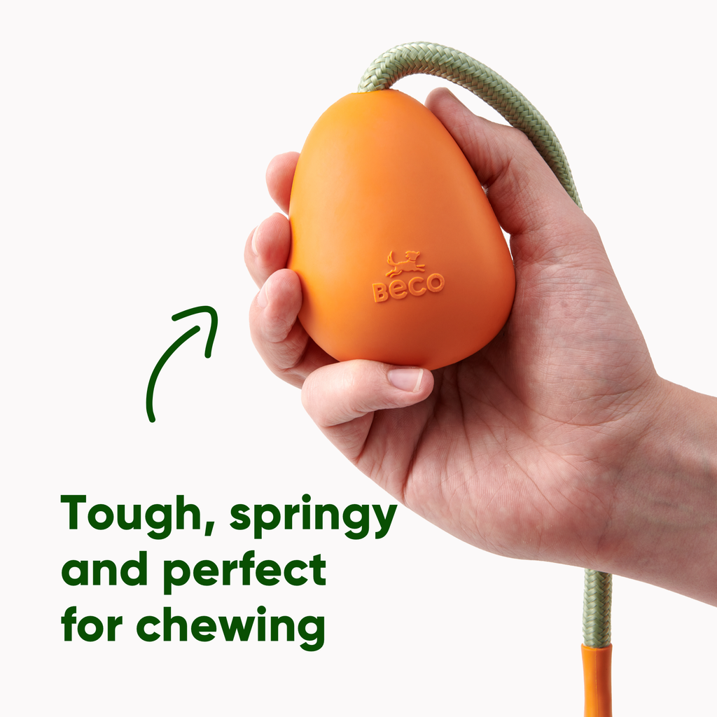 Natural Rubber Slinger Pebble - Slickers ‚óä Doghouse