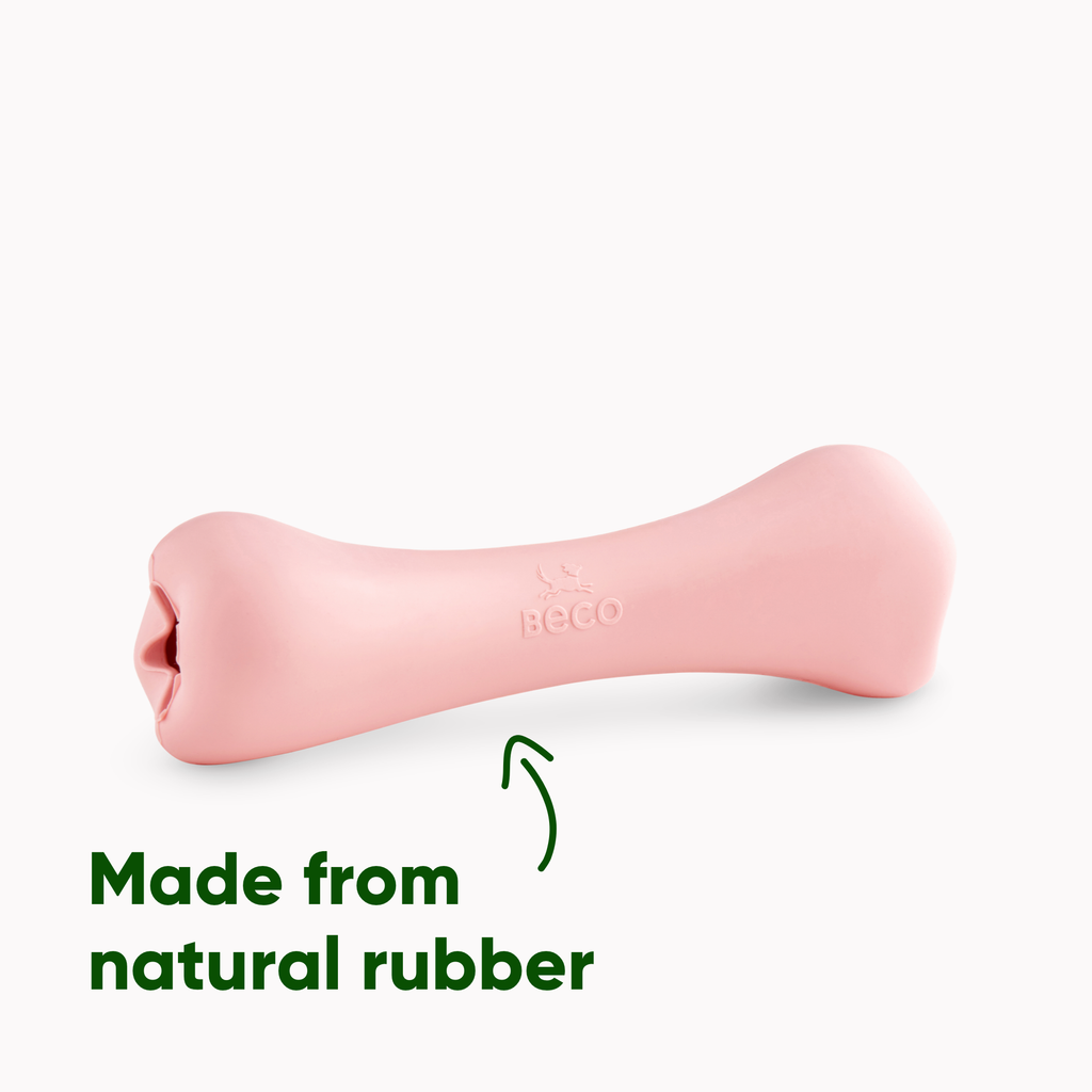 Beco Rubber Toys Natural Rubber Treat Bone