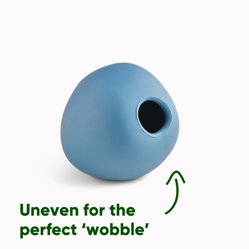 Natural Rubber Wobble Ball - Slickers ‚óä Doghouse