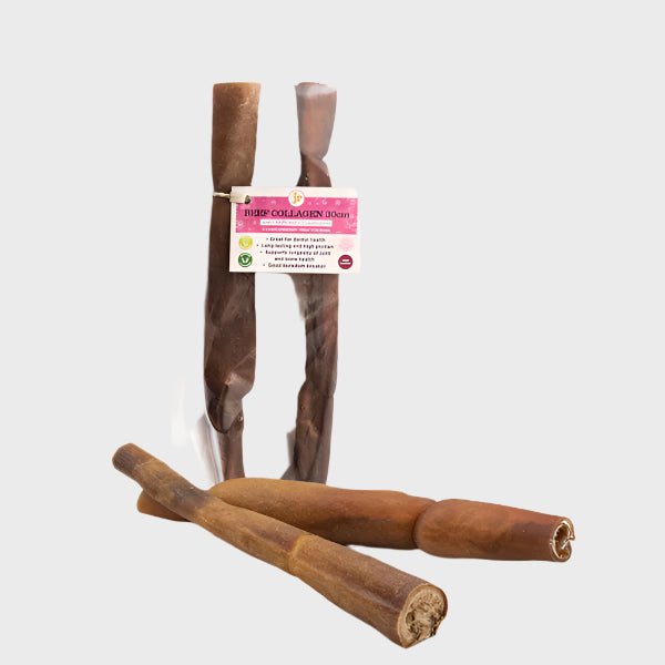 Beef Collagen 30cm Pk2 - Slickers ◊ Doghouse