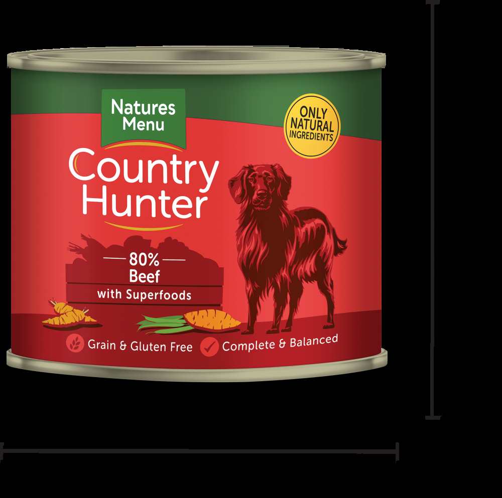 BEEF WITH SUPERFOOD CANS 600g - Slickers ◊ Doghouse