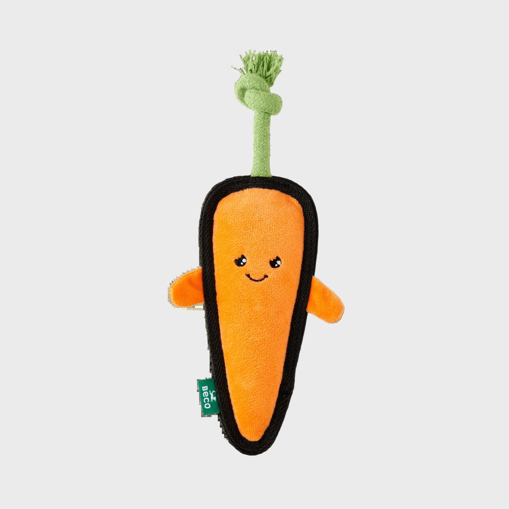 Plush Carrot Dog Toy - Slickers ◊ Doghouse