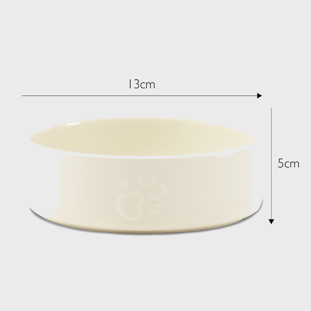Ceramic Icon Dog Food Bowl - Slickers ◊ Doghouse