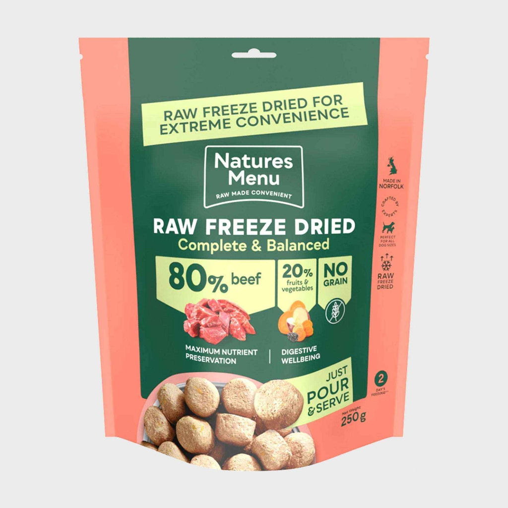 COMPLETE RAW FREEZE DRIED FOOD 80/20 BEEF