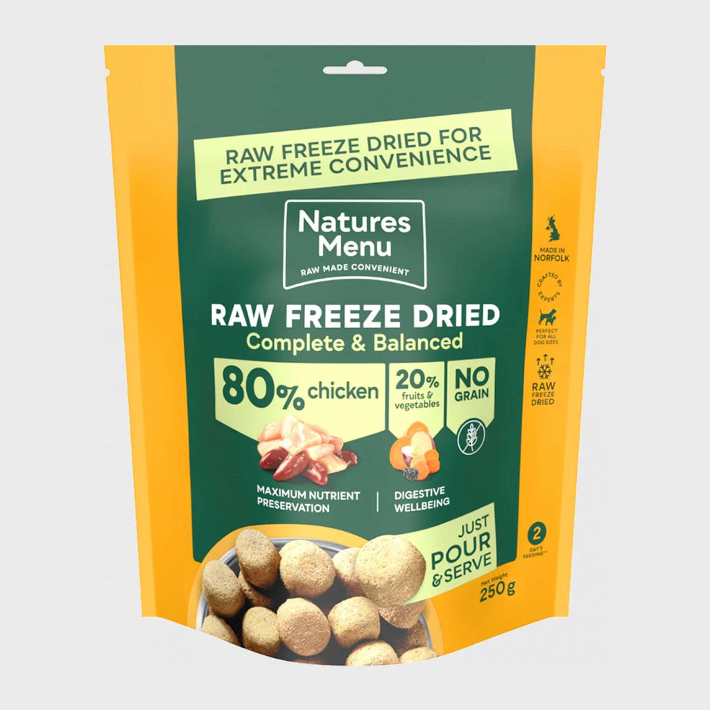 COMPLETE RAW FREEZE DRIED FOOD 80/20 CHICKEN - Slickers ◊ Doghouse