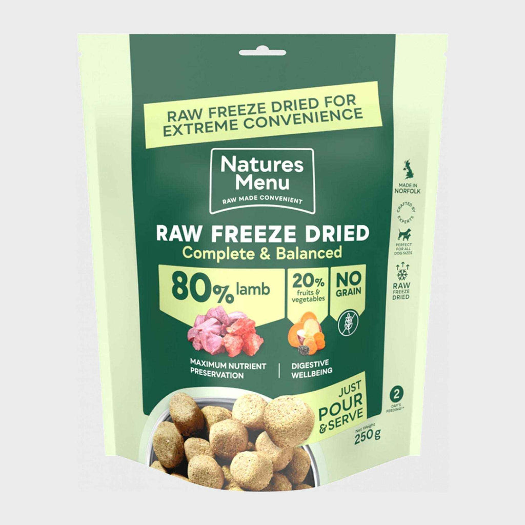 COMPLETE RAW FREEZE DRIED FOOD 80/20 LAMB