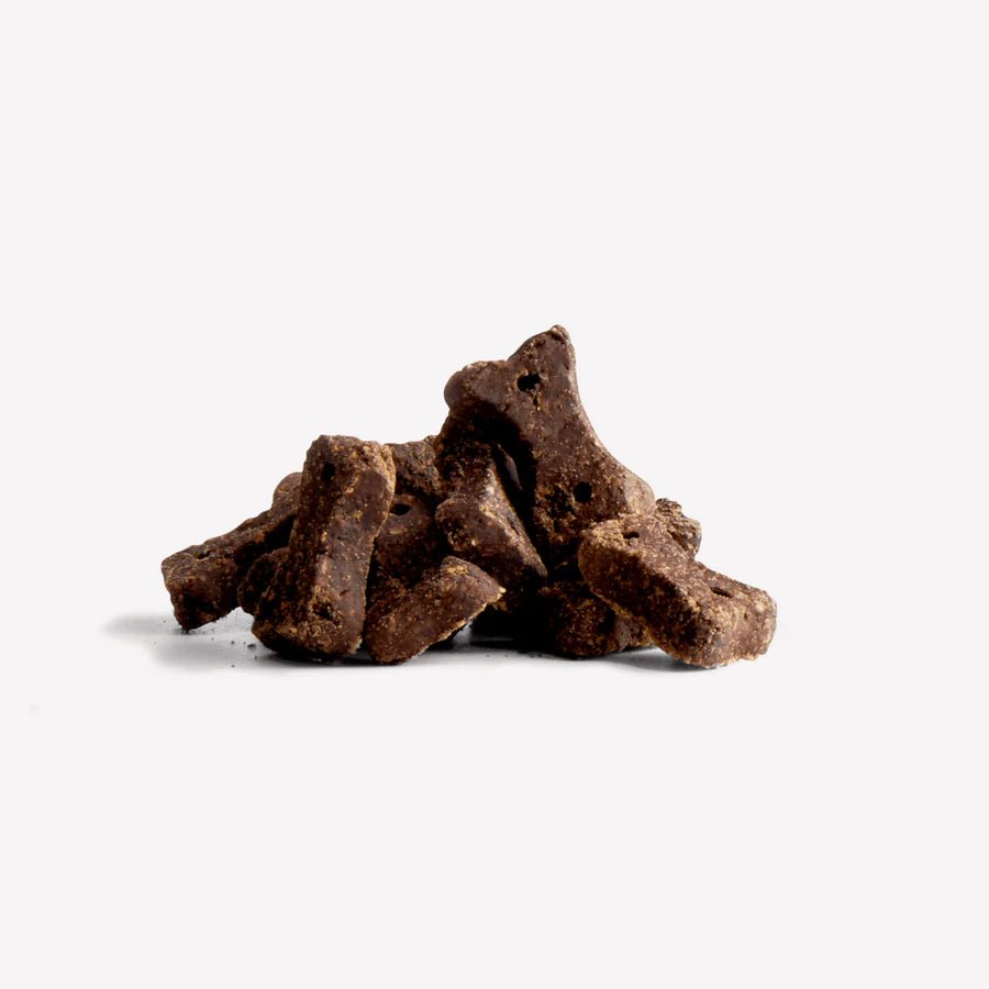 Dog Choc Treats with Carob, Chamomile & Quinoa - Slickers ◊ Doghouse
