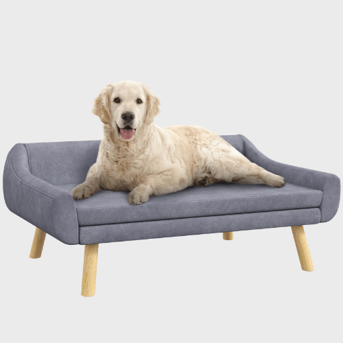 Dog Couch for Medium and Large Dogs in Grey - Slickers ◊ Doghouse