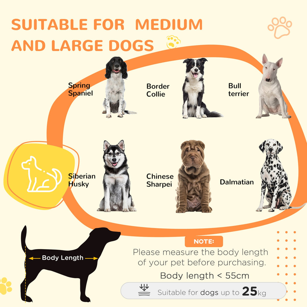 Dog Crate Furniture with Washable Cushion for Medium/Large Dogs, Grey - Slickers ◊ Doghouse