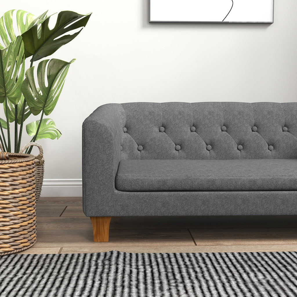 Dog Sofa Bed with Soft Cushion for Medium Dogs - Grey - Slickers ◊ Doghouse
