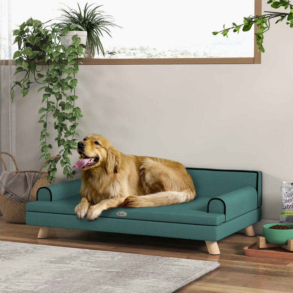 Dog Sofa for Medium & Large Dogs in Green - Slickers ◊ Doghouse