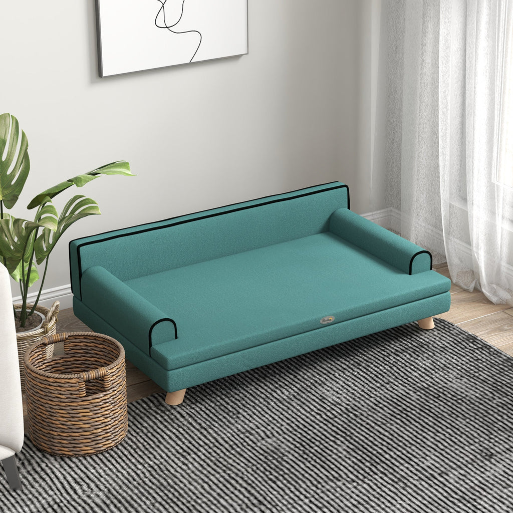 Dog Sofa for Medium & Large Dogs in Green - Slickers ◊ Doghouse