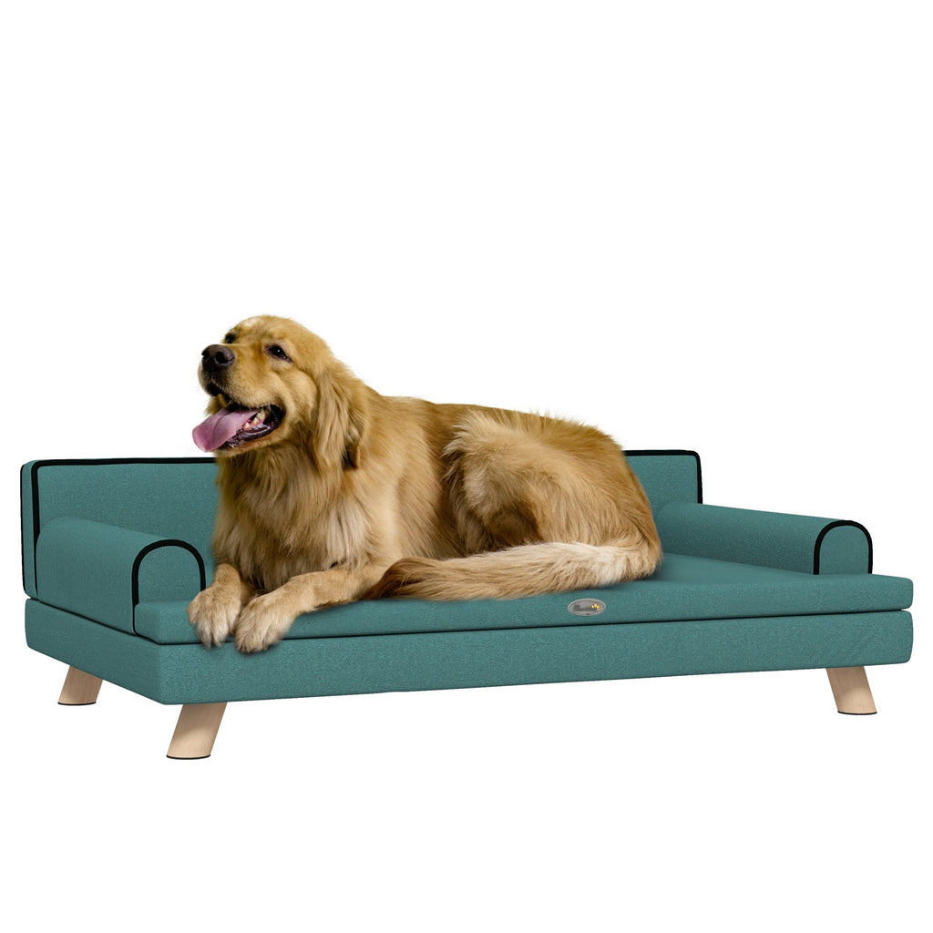 Dog Sofa for Medium & Large Dogs in Green - Slickers ◊ Doghouse