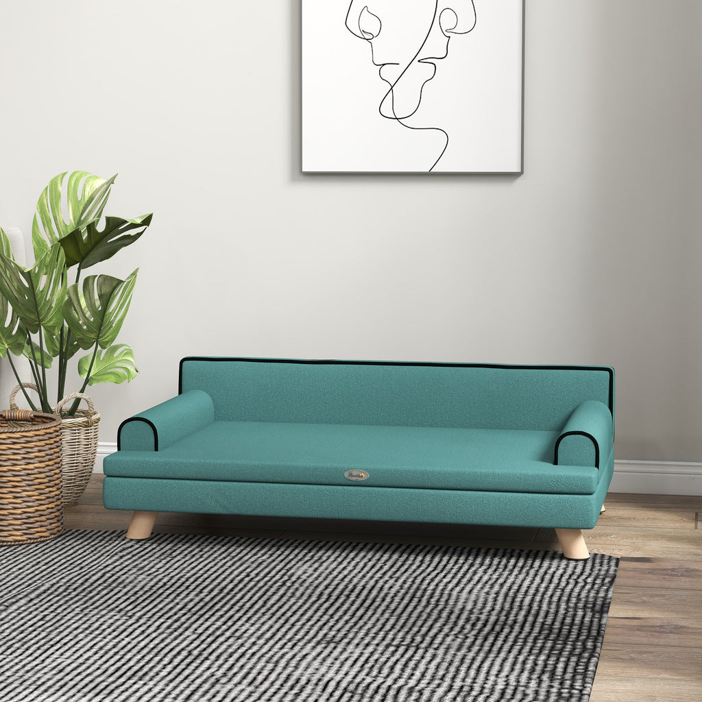 Dog Sofa for Medium & Large Dogs in Green - Slickers ◊ Doghouse