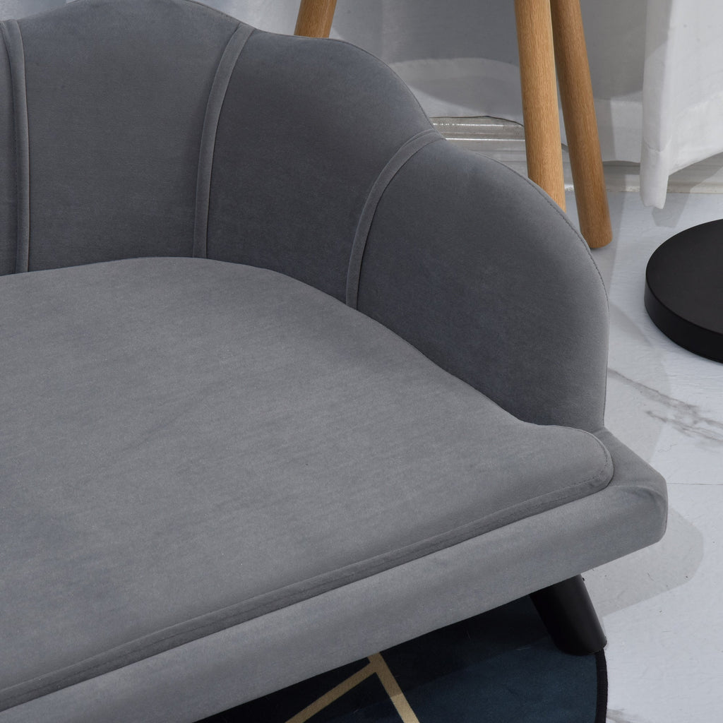 Dog Sofa Style Bed for Medium to Large Dogs in Grey - Slickers ◊ Doghouse