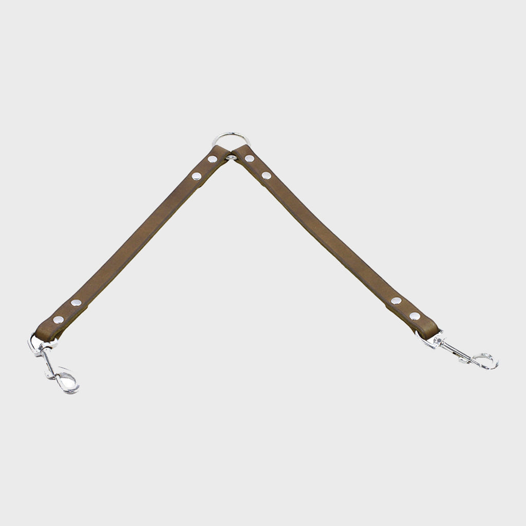 Soft Country Leather Coupler - Slickers ‚óä Doghouse