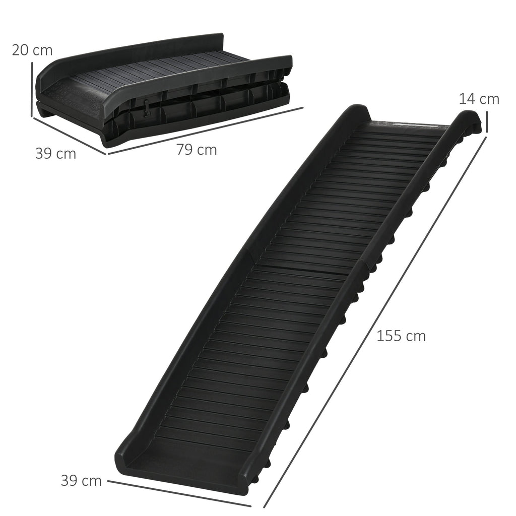 Foldable Pet Ramp Dog Car Ramp for travel - Slickers ◊ Doghouse