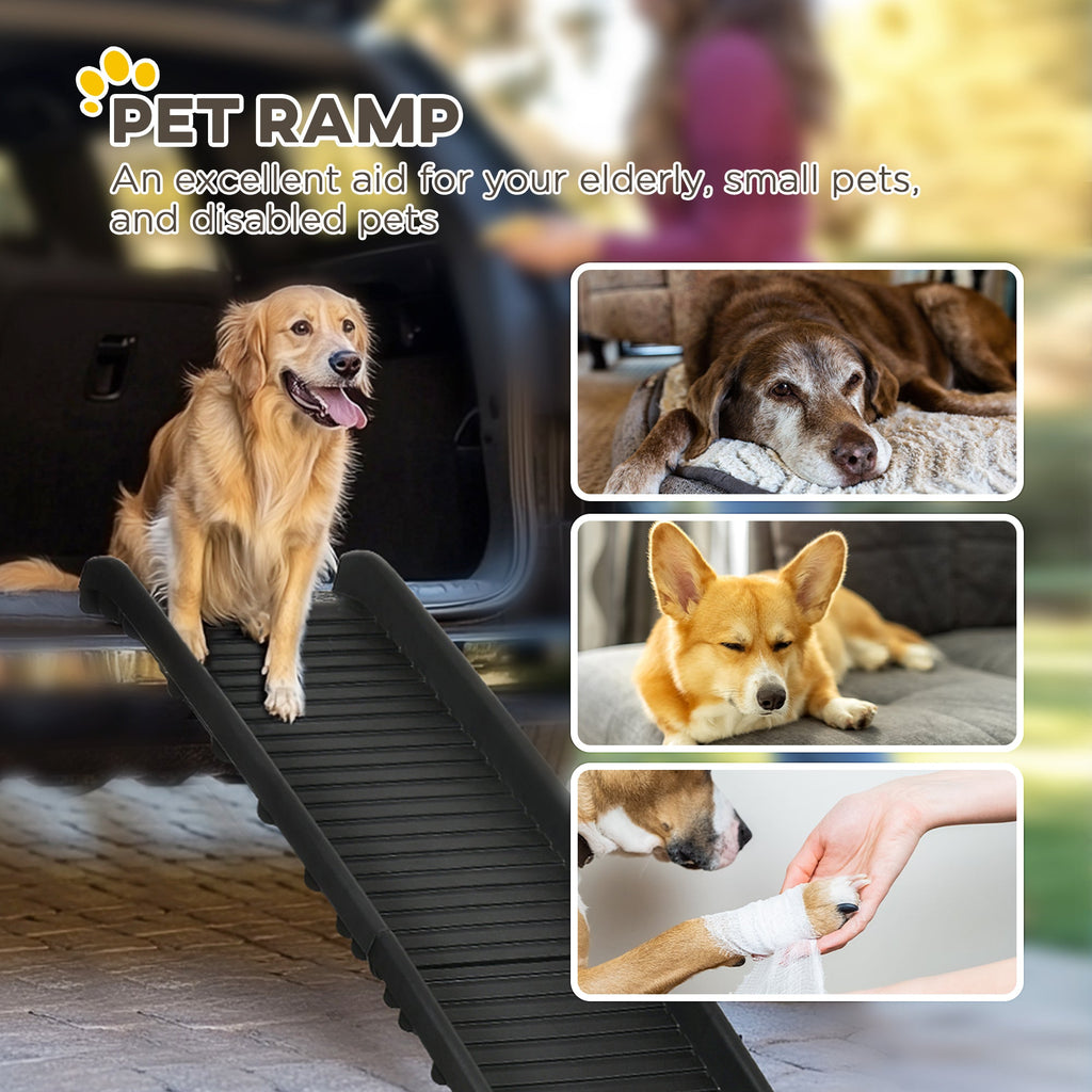 Foldable Pet Ramp Dog Car Ramp for travel - Slickers ◊ Doghouse