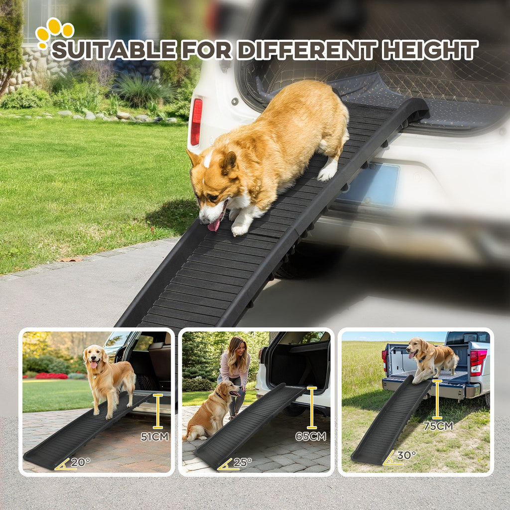 Foldable Pet Ramp Dog Car Ramp for travel - Slickers ◊ Doghouse