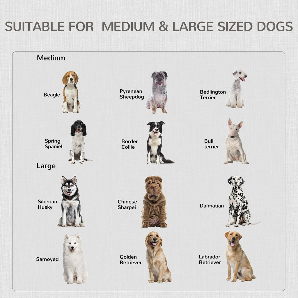 Furniture Style Dog Crate with Two Doors & End Table with Locks, Medium and Large Dogs - Slickers ◊ Doghouse