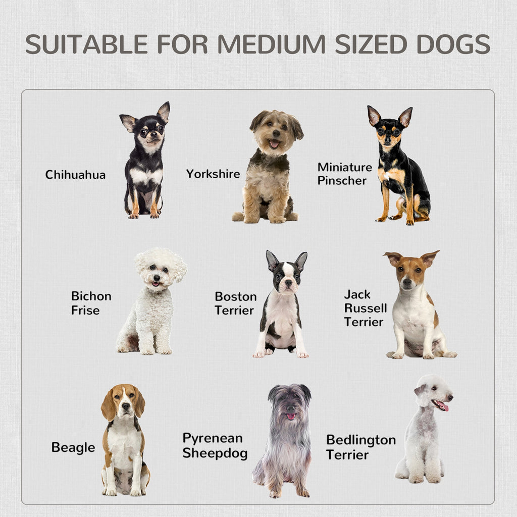 Furniture Style Dog Crate with Two Doors & End Table with Locks, Medium Dogs - Slickers ◊ Doghouse