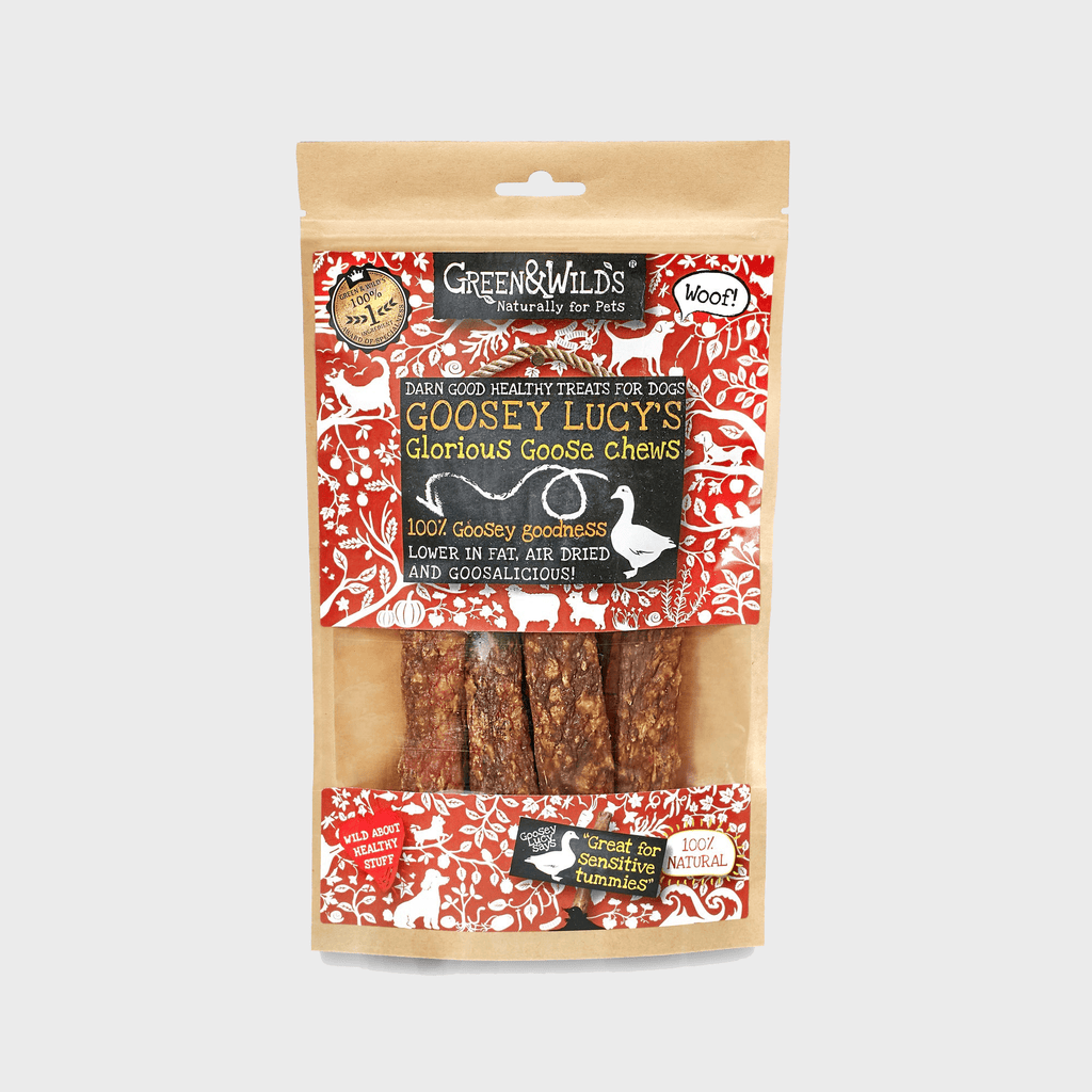 Goosey Lucy's Goose Chews 100g - Slickers ◊ Doghouse
