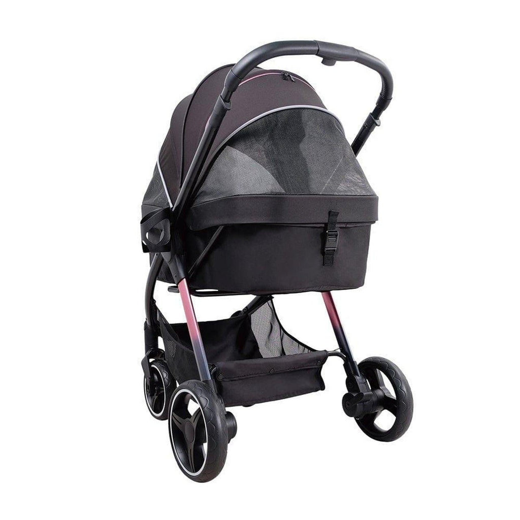 Ibiyaya Retro Luxe Stroller - Prism Black - Slickers ◊ Doghouse