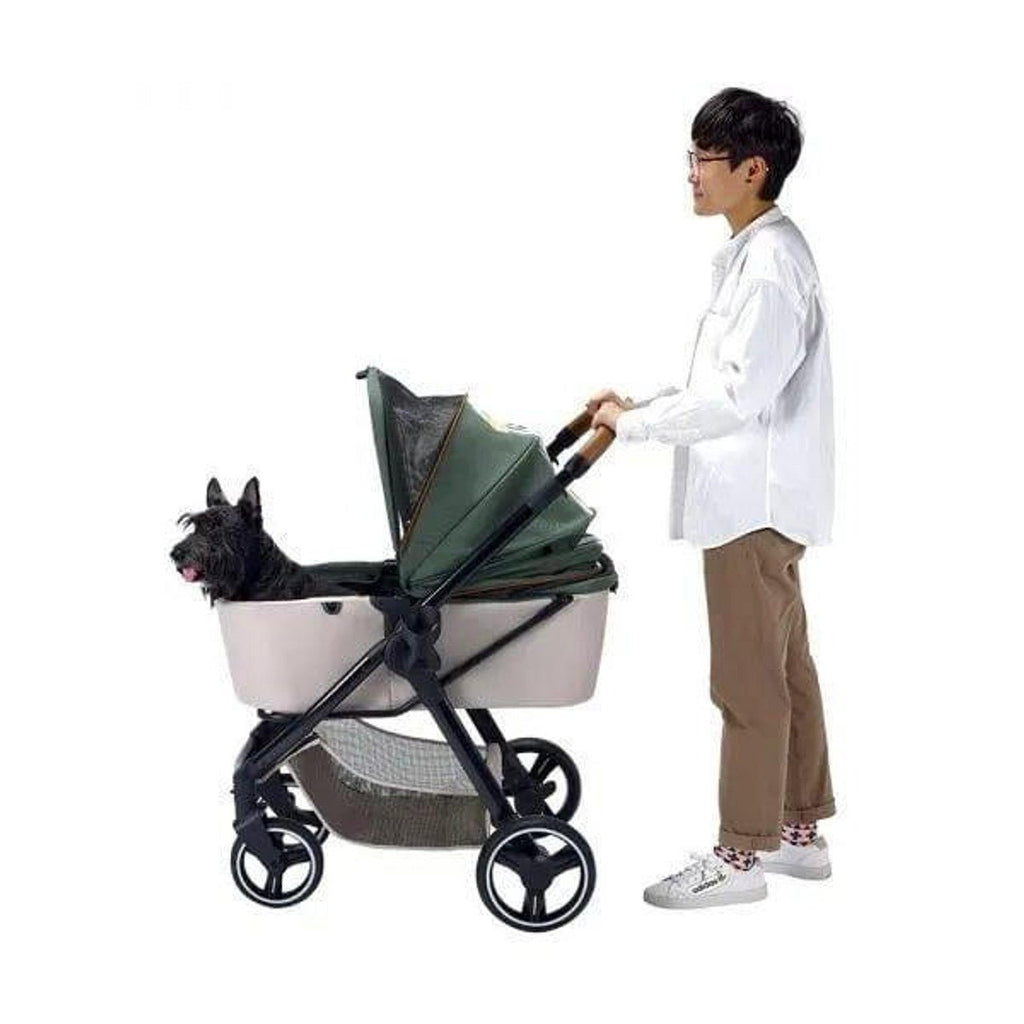 Ibiyaya Retro Luxe Stroller - Soft Sage - Slickers ◊ Doghouse
